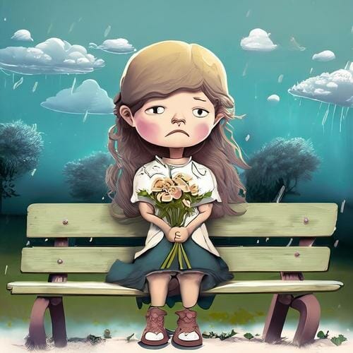 Cute-Sad-Girl-Dp-Cartoon-92